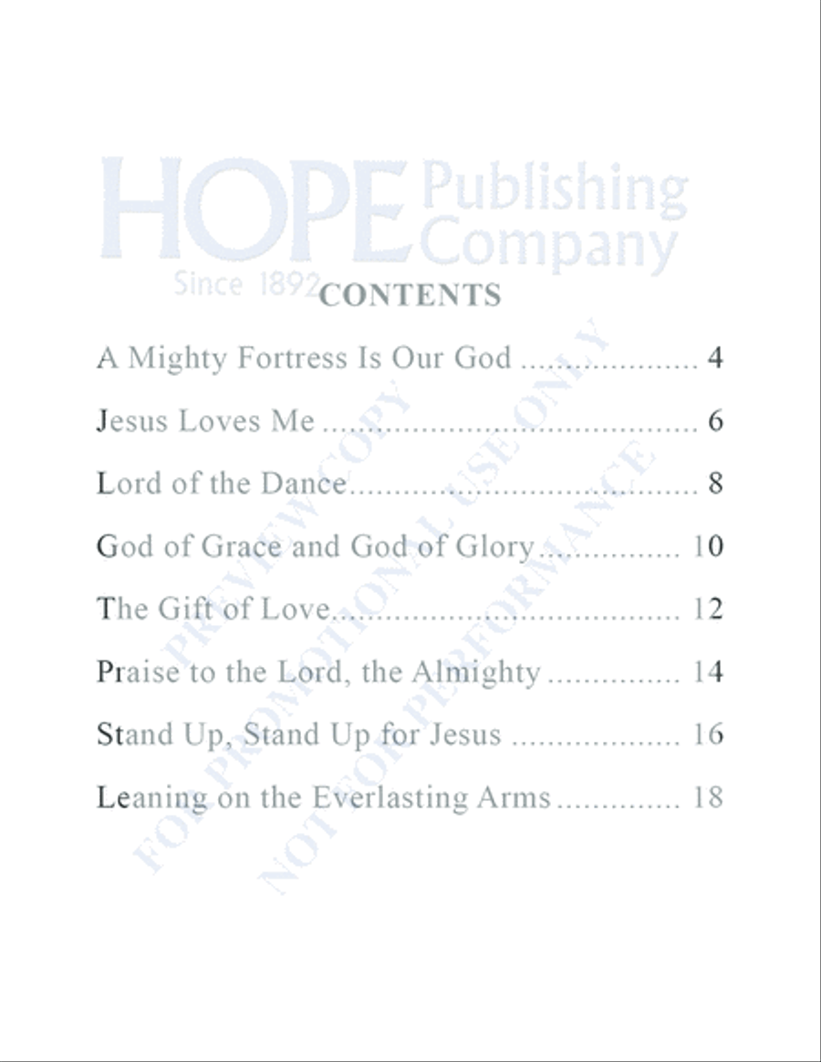 Small But Mighty Vol 1 for 12 Bells Handbell Choir scores gallery preview page 4