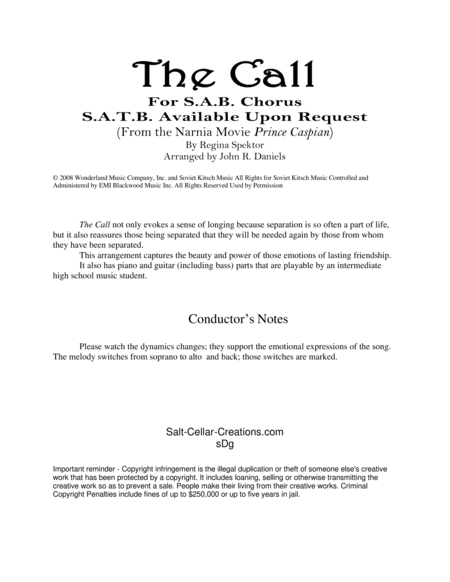 The Call image number null