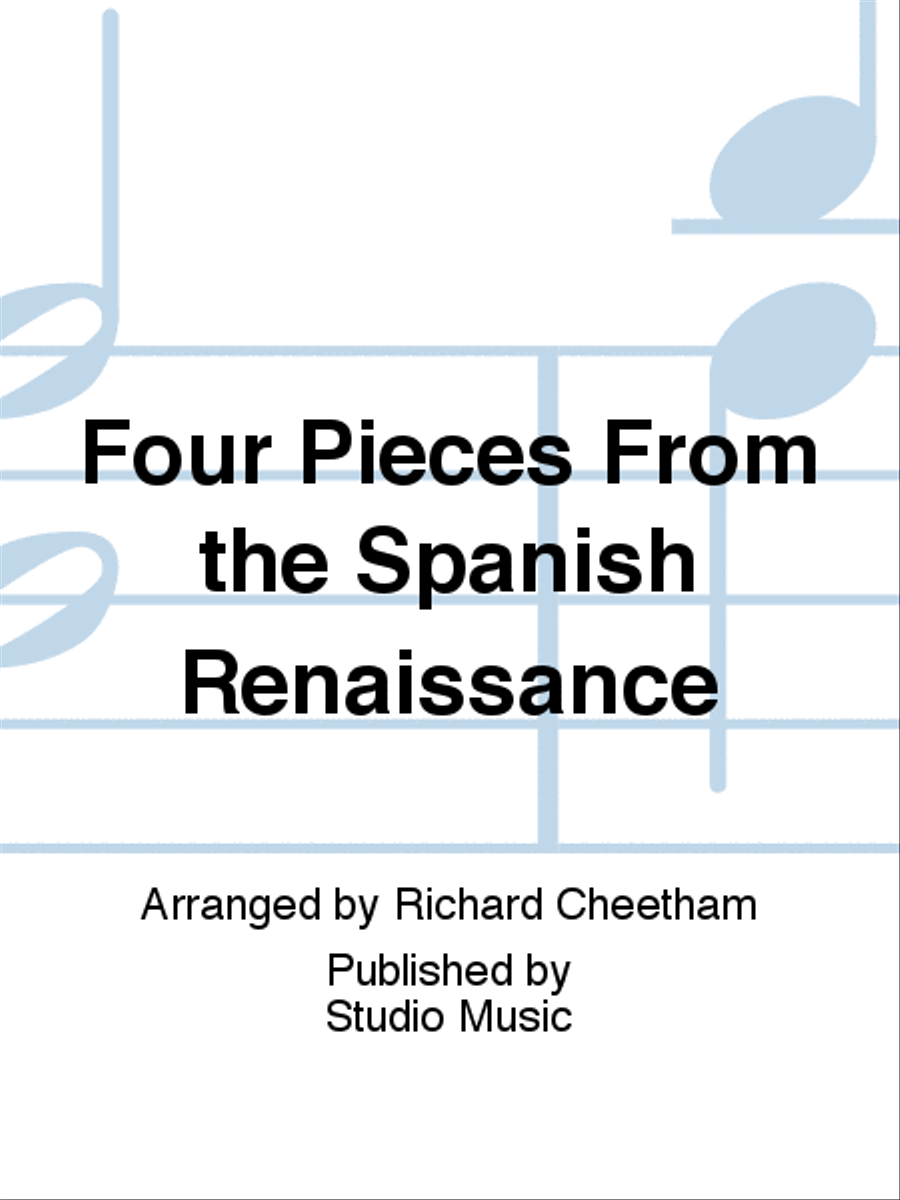 Four Pieces From the Spanish Renaissance Trombone Quartet scores gallery preview page 1