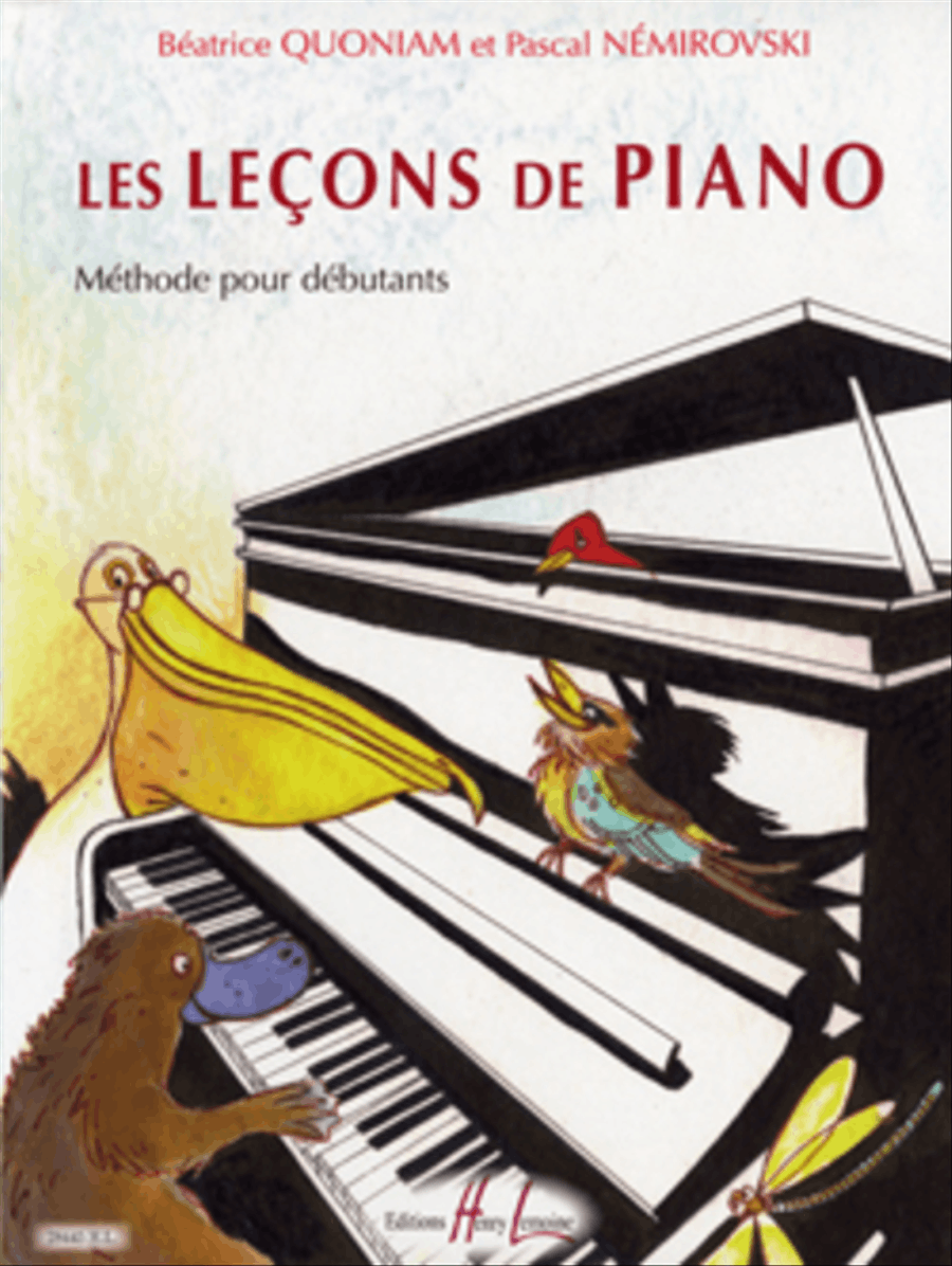 Les Lecons De Piano Piano Method scores gallery preview page 1