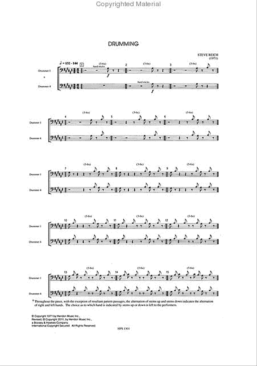 Drumming Percussion Ensemble scores gallery preview page 2