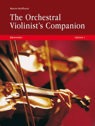 Book cover for The Orchestral Violinist's Companion, Volumes 1 + 2