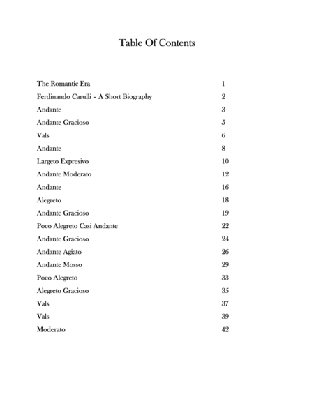 Ferdinando Carulli: Volume Two Dieciocho Pequeñas Piezas Opus 211 For Low G Ukulele