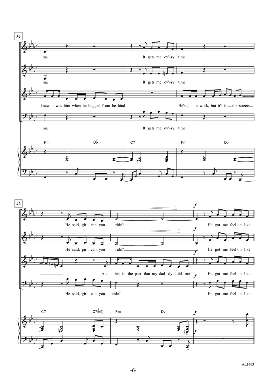 Havana 3-Part scores gallery preview page 6