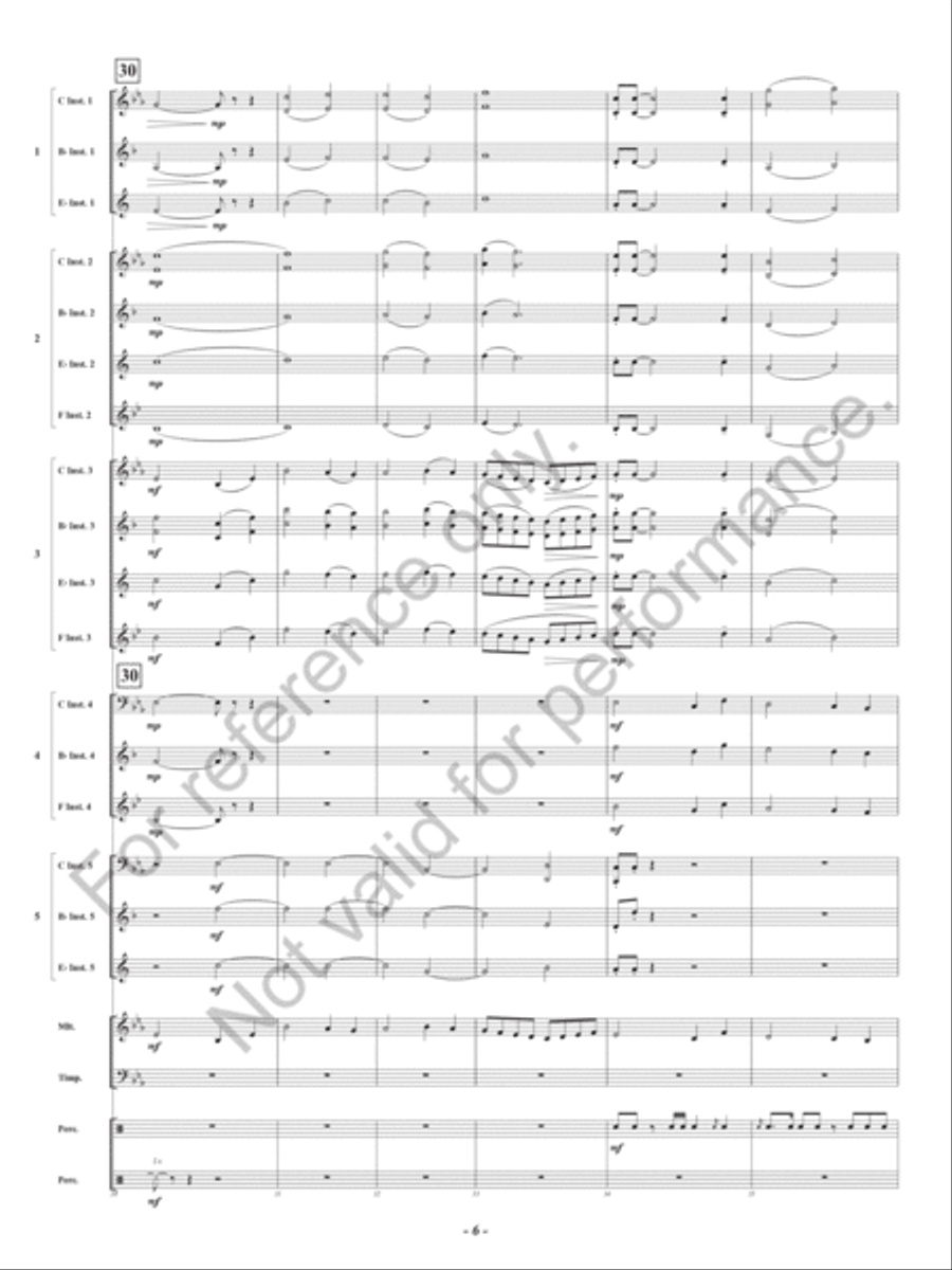 Hero Concert Band scores gallery preview page 9