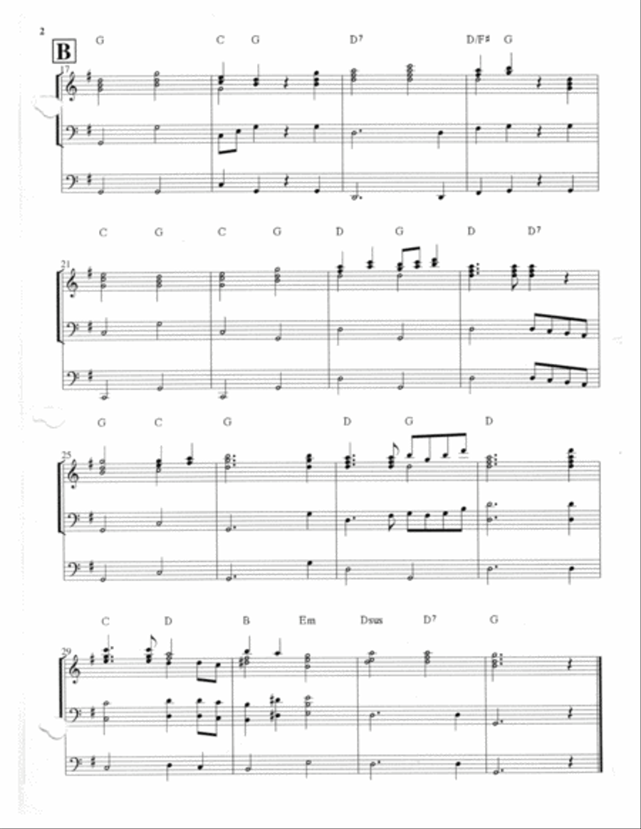 Maids March in the style of Purcell - with trumpet Obligado Brass Ensemble scores gallery preview page 6