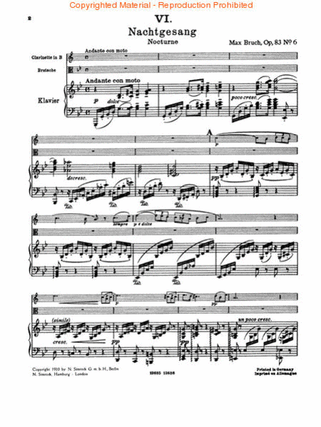 Eight Pieces, Op. 83