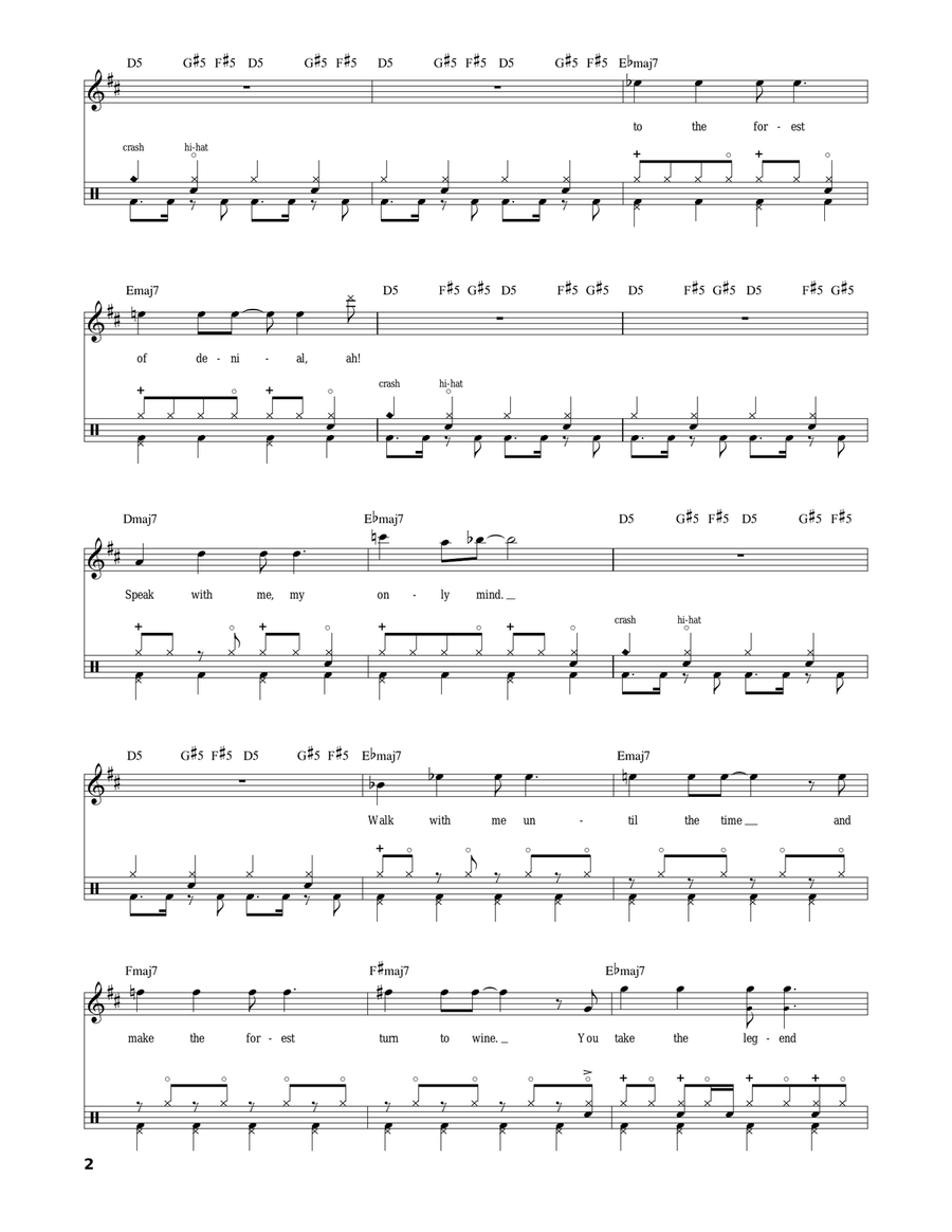 Forest Drum Set scores gallery preview page 2