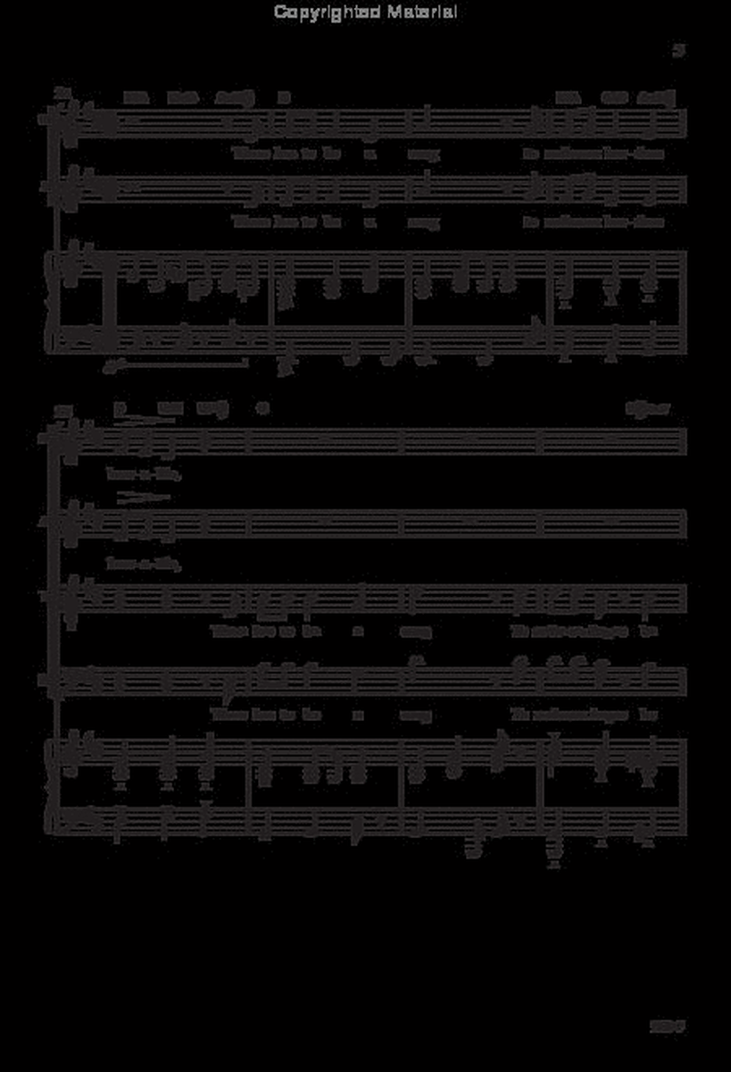 There Has to Be a Song - SATB Octavo image number null