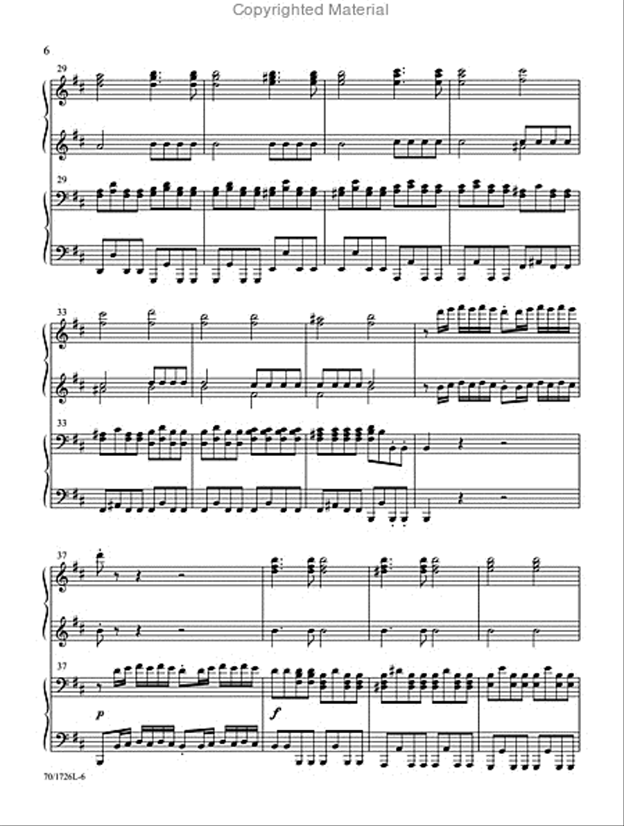 Christmas with the Classics Piano Duet scores gallery preview page 5