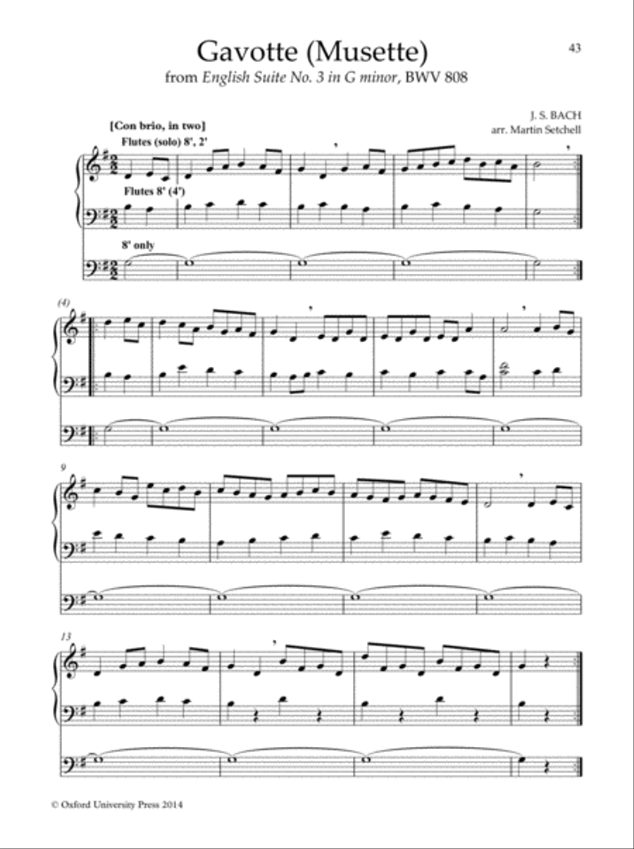 Bach Transcriptions for Organ Organ Solo scores gallery preview page 7