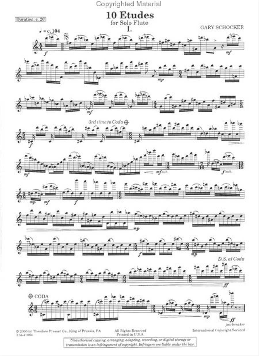 10 Etudes Chamber Music scores gallery preview page 2