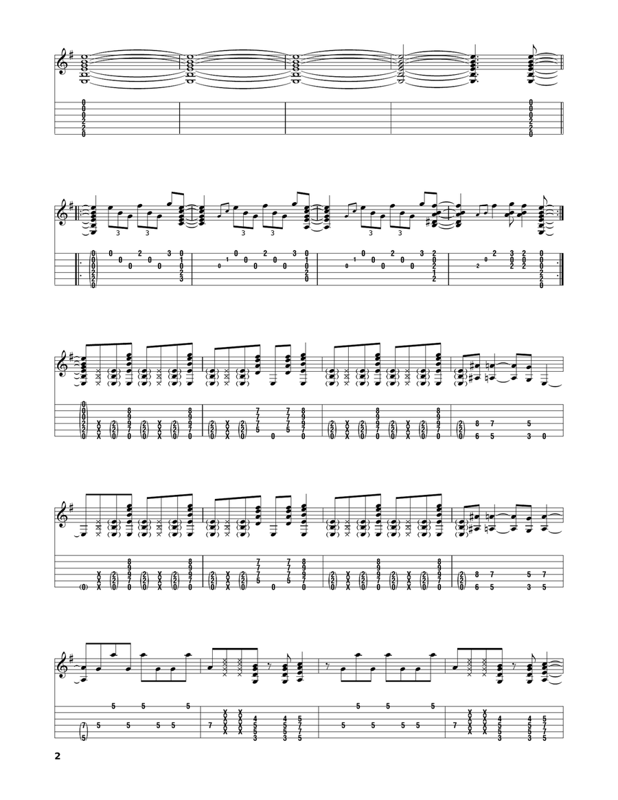 Electric Eye Electric Eye Electric Guitar scores gallery preview page 2