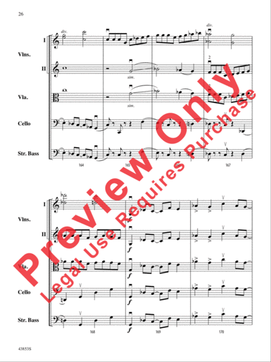 Miraj String Orchestra scores gallery preview page 27