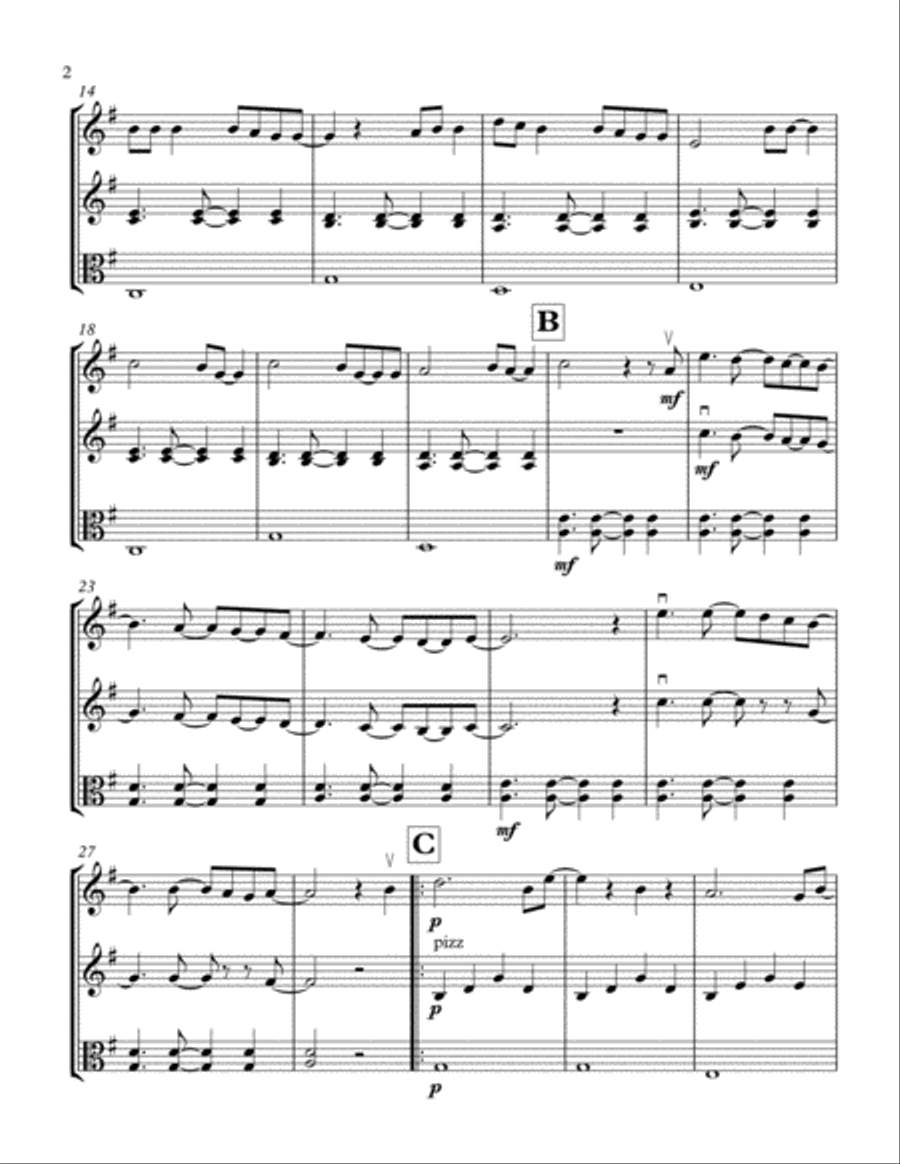 All Of Me All Of Me String Trio scores gallery preview page 3