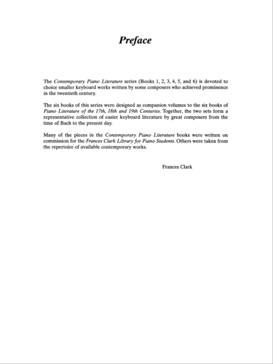 Contemporary Piano Literature, Book 6 Piano Method scores gallery preview page 2