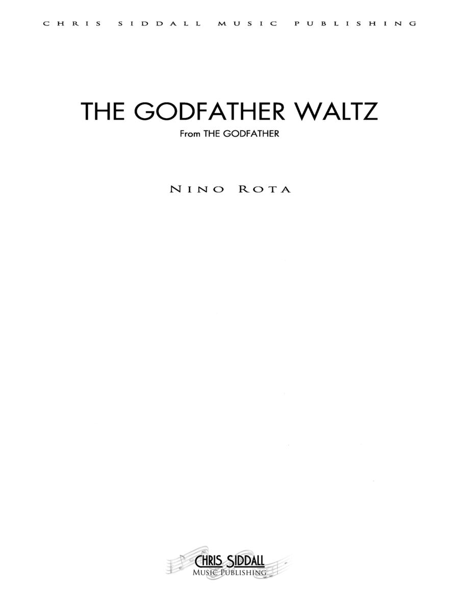 The Godfather Waltz - Score Only