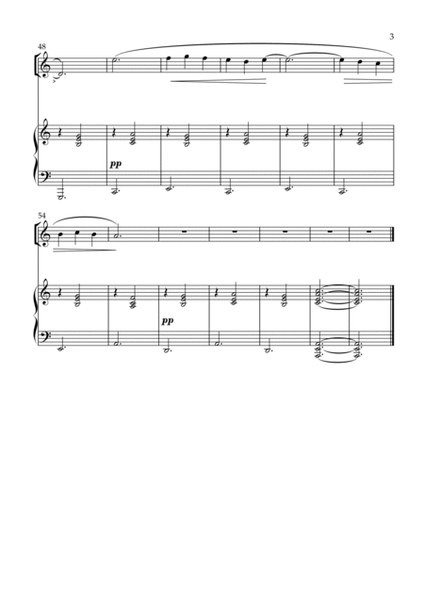 Gymnopédie nº 3 - For Oboe and Piano image number null