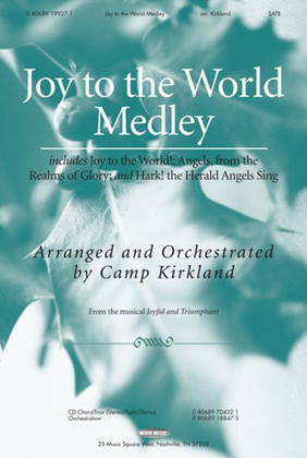 Book cover for Joy To The World Medley - CD ChoralTrax