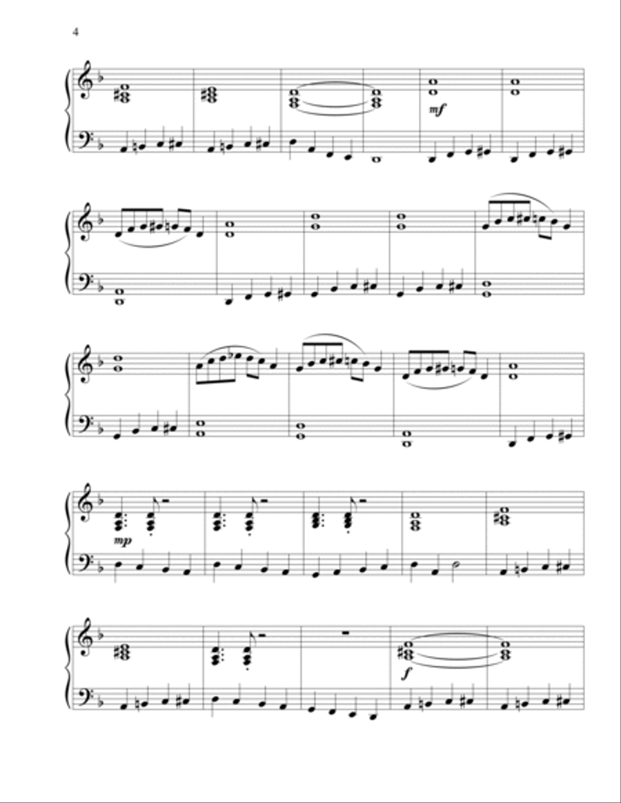 Jazz, Blues, Contemporary, & Pop Piano: Intermediate Piano Pieces Piano Solo scores gallery preview page 4