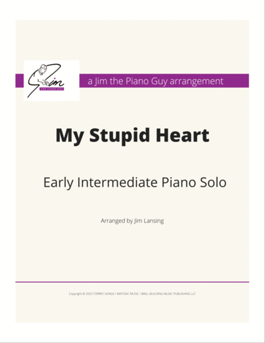 My Stupid Heart Piano Method scores gallery preview page 2