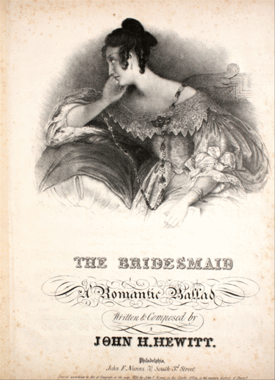 The Bridesmaid. A Romantic Ballad Voice scores gallery preview page 1
