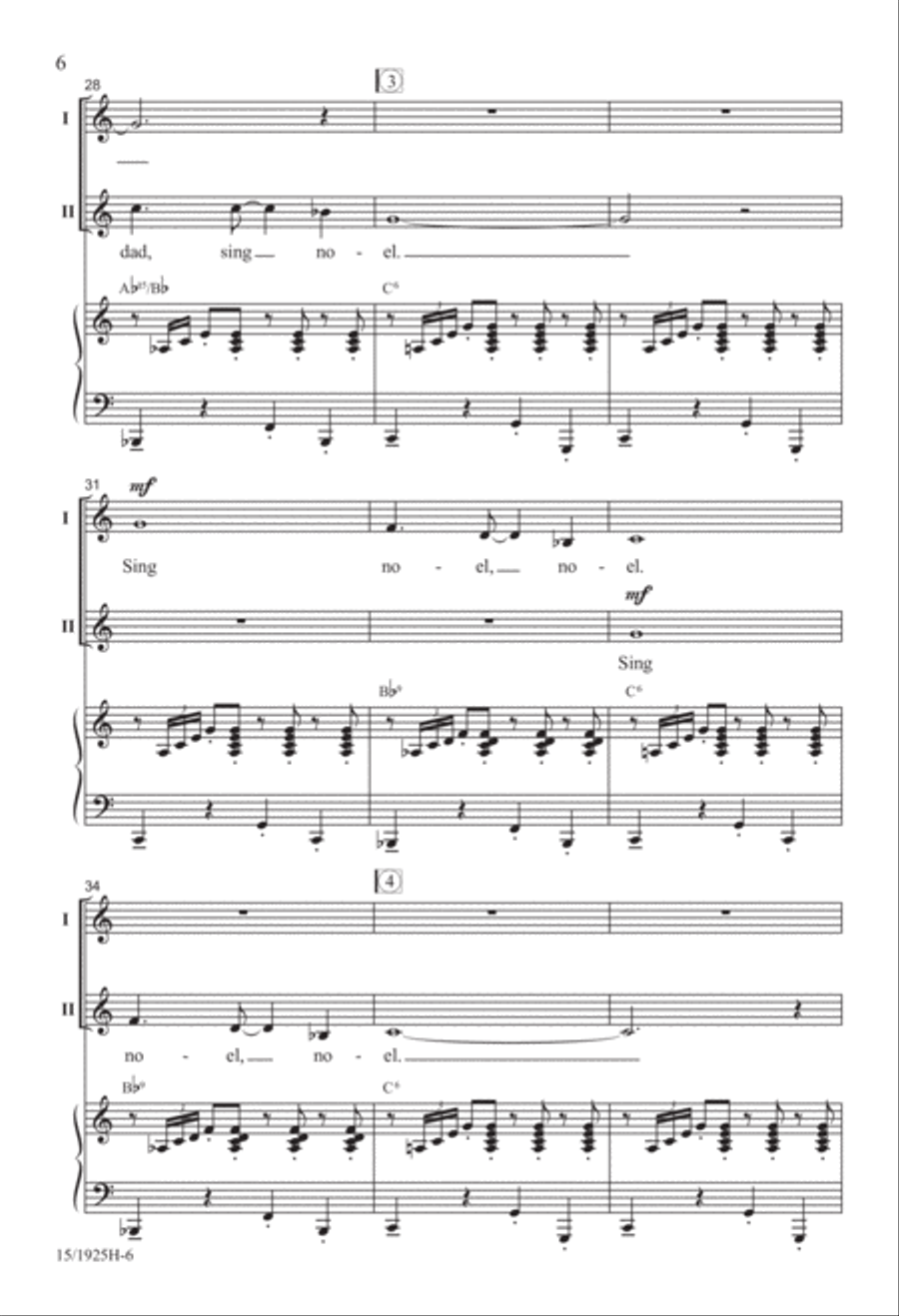 Latin American Christmas Latin American Christmas 2-Part scores gallery preview page 6