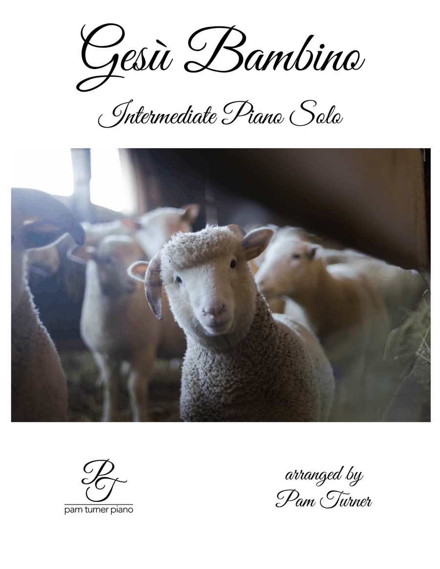 Gesù Bambino (Intermediate Piano Solo) Piano Solo scores gallery preview page 1