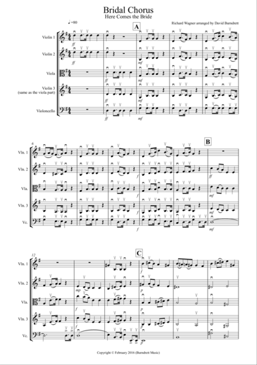Bridal Chorus 