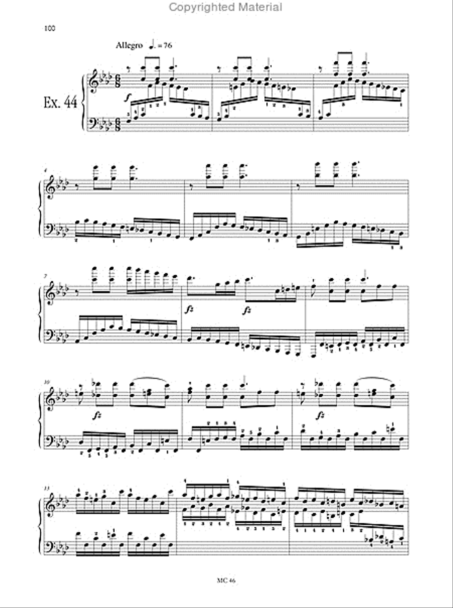 Gradus ad Parnassum Op. 44 for Piano - Vol. 2 Piano Solo scores gallery preview page 18