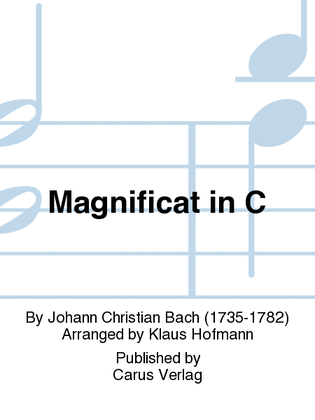 Book cover for Magnificat in C major