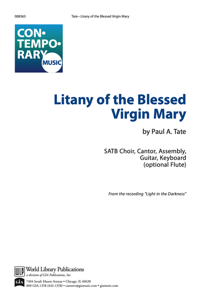 Litany of the Blessed Virgin Mary image number null
