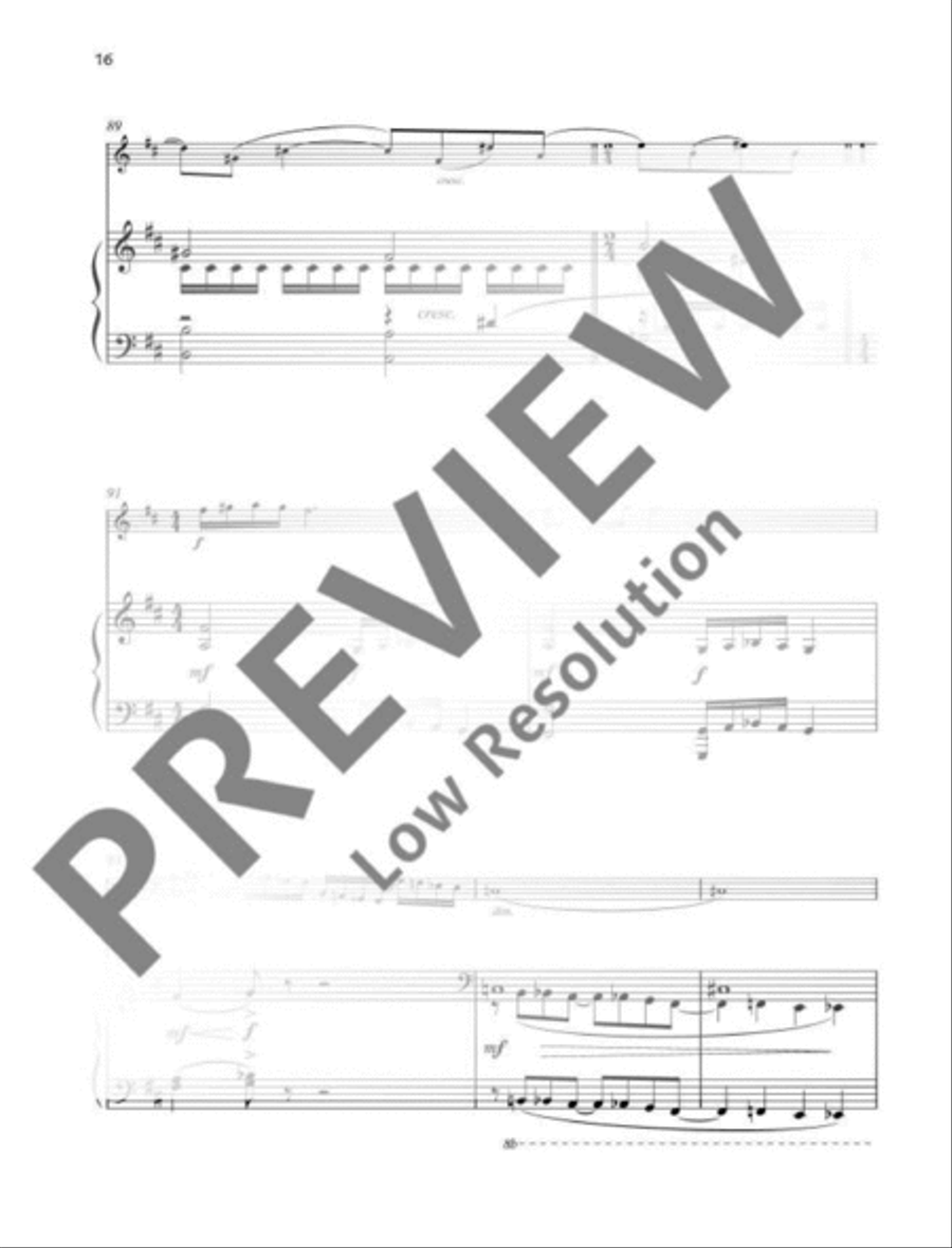 Concerto no. 1 Piano scores gallery preview page 17