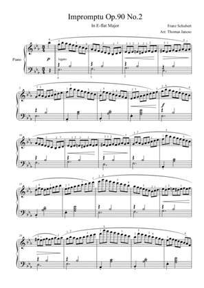 Book cover for Schubert Impromptu Op.90 No.1