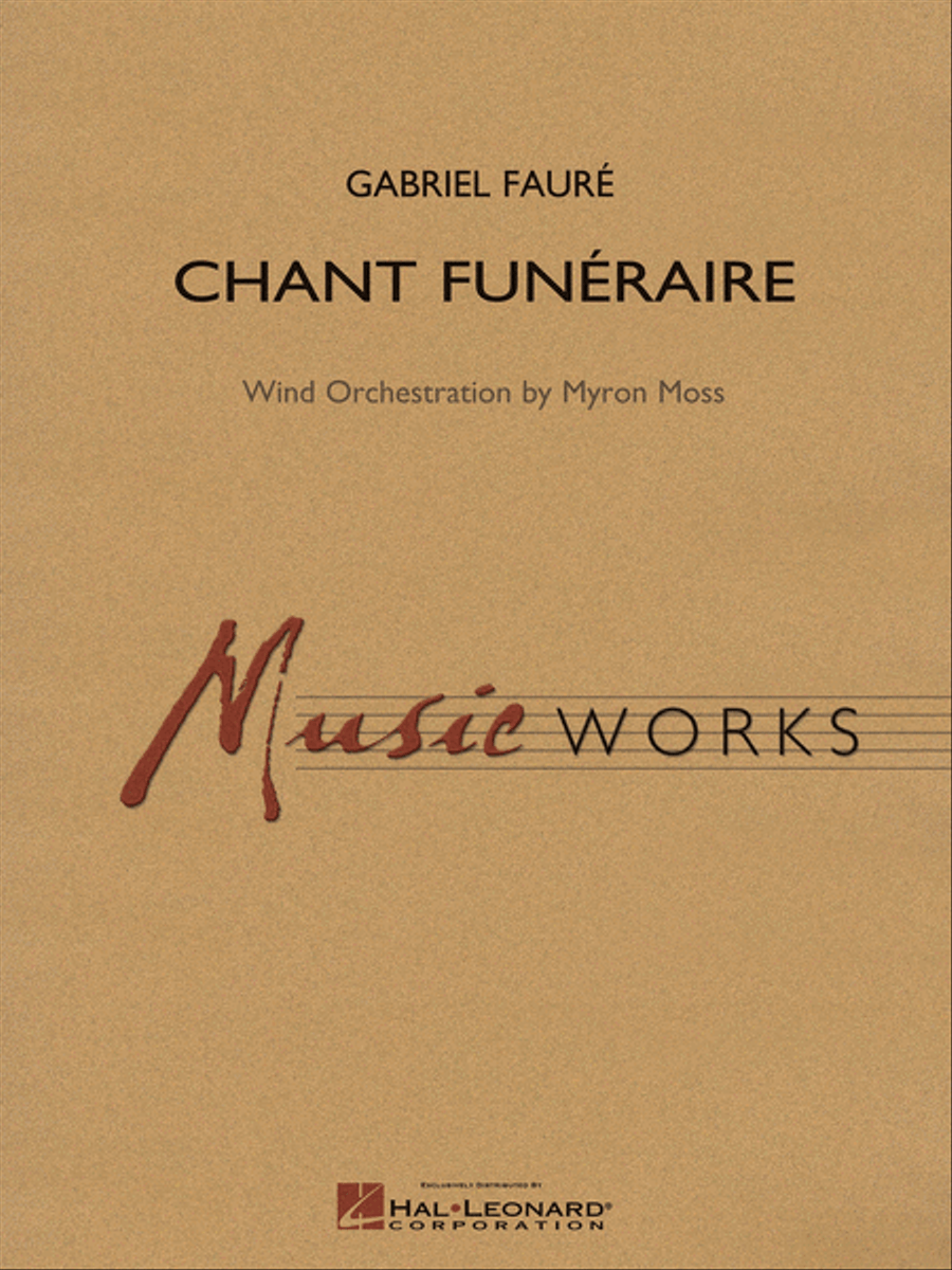 Chant Funeraire Concert Band scores gallery preview page 1