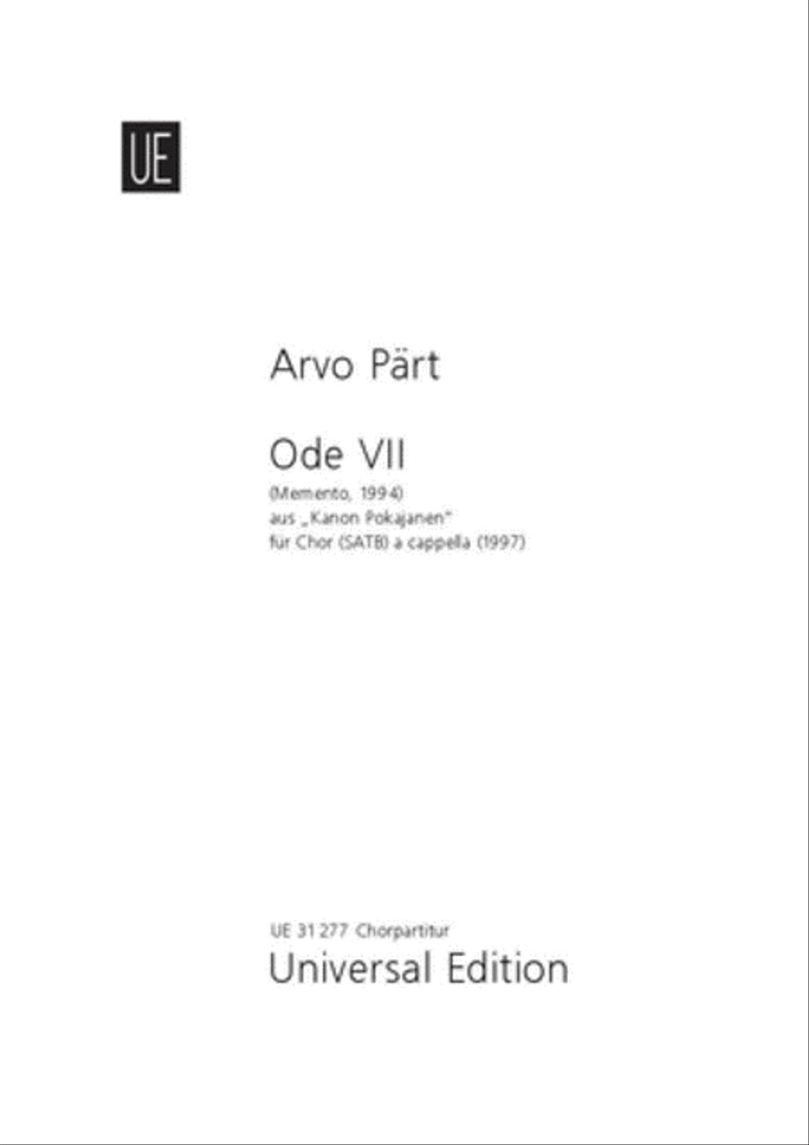 Memento, SATB A Cappella, Chor 4-Part scores gallery preview page 1