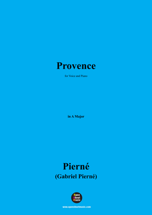 G. Pierné-Provence,in A Major