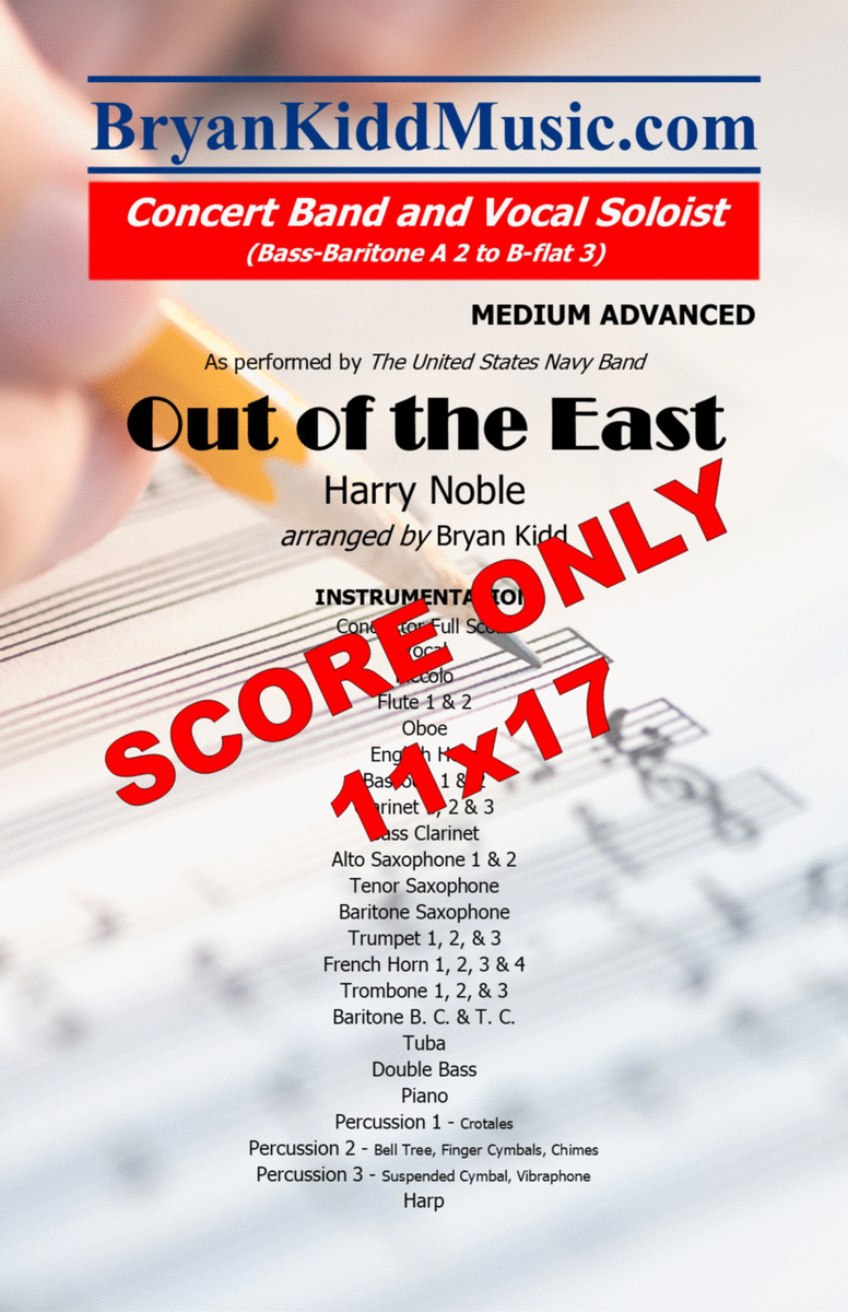 Out Of The East - Score Only image number null