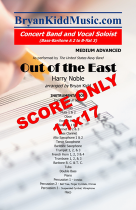 Out Of The East - Score Only