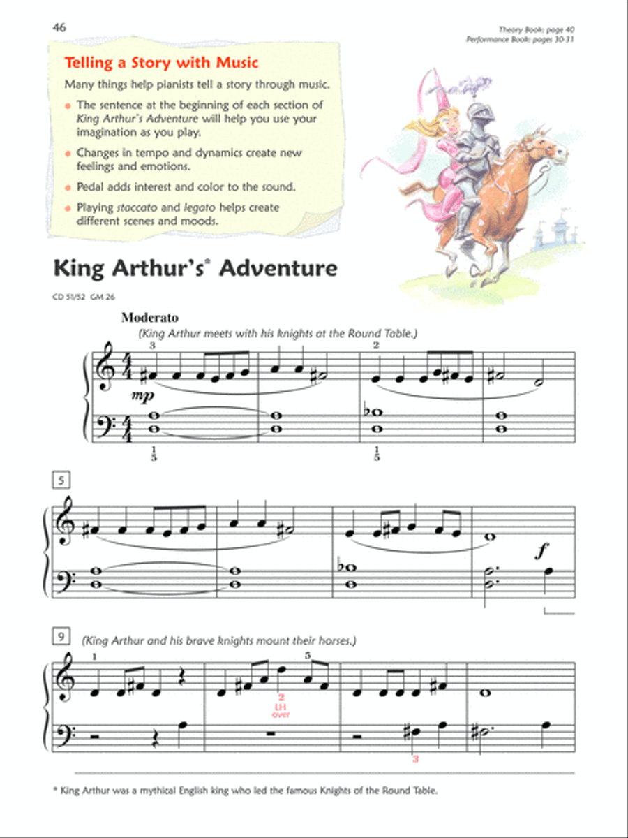 Premier Piano Course Lesson Book, Book 2A Piano Method scores gallery preview page 6