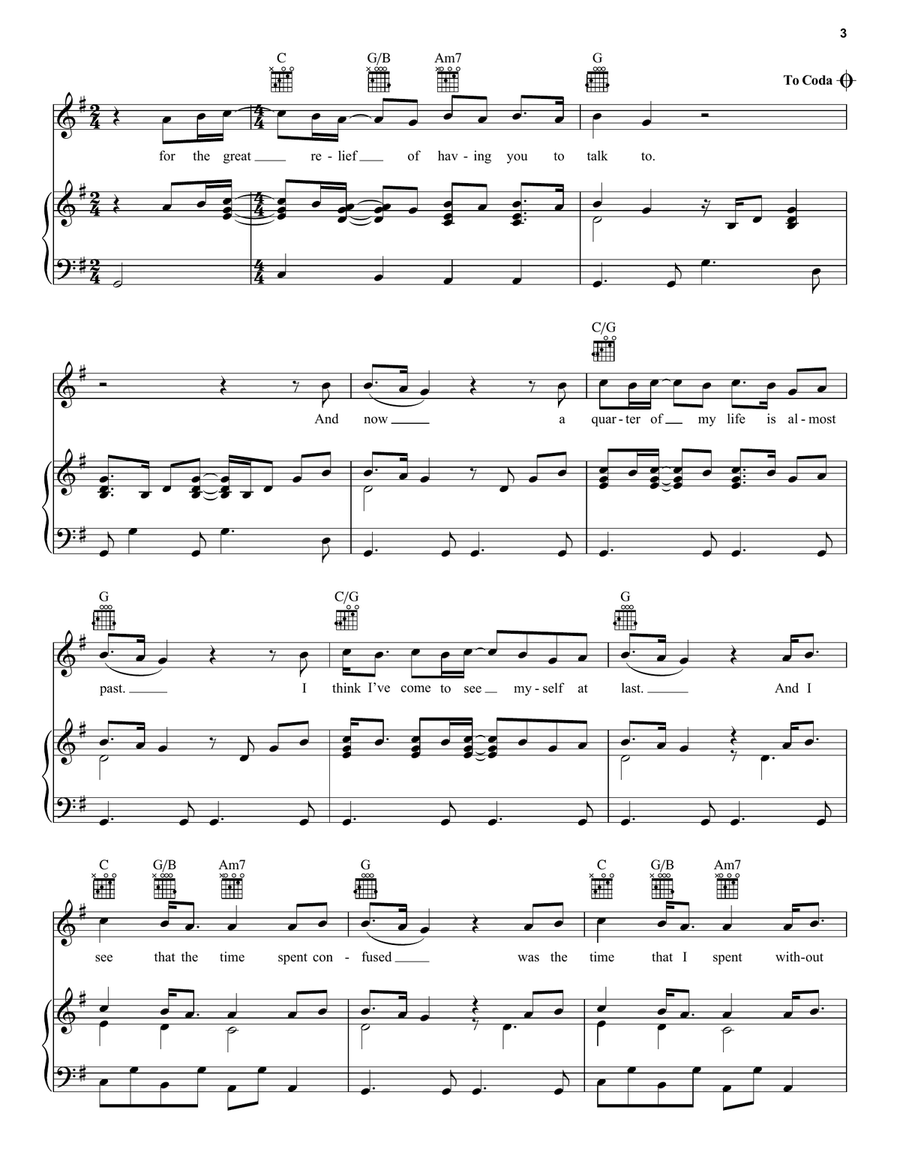 Darling, Be Home Soon Acoustic Guitar scores gallery preview page 3