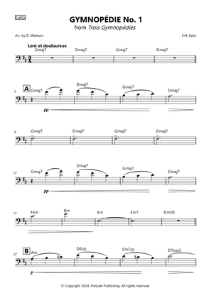 Gymnopédie No.1 for Cello