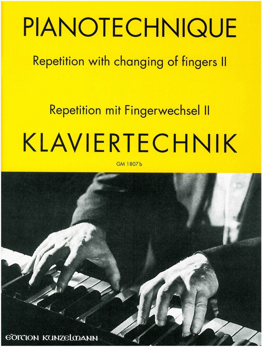 Repetition with change of fingers, Volume 2