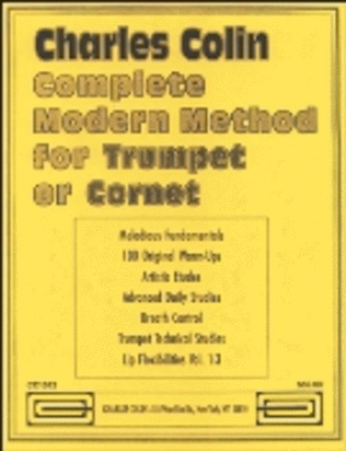 Book cover for Trumpet Method Complete