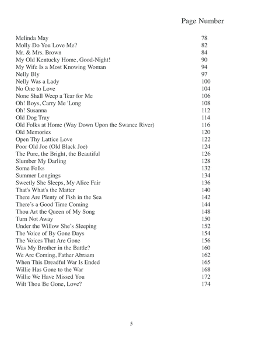 Stephen Collins Foster: Sixty Favorite Songs Piano, Vocal scores gallery preview page 11