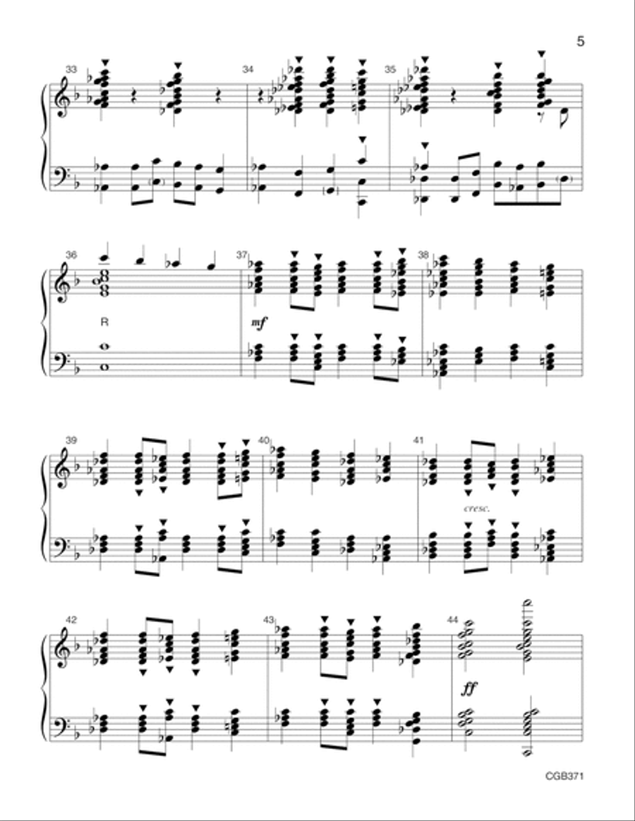 Carillon Handbell Choir scores gallery preview page 5