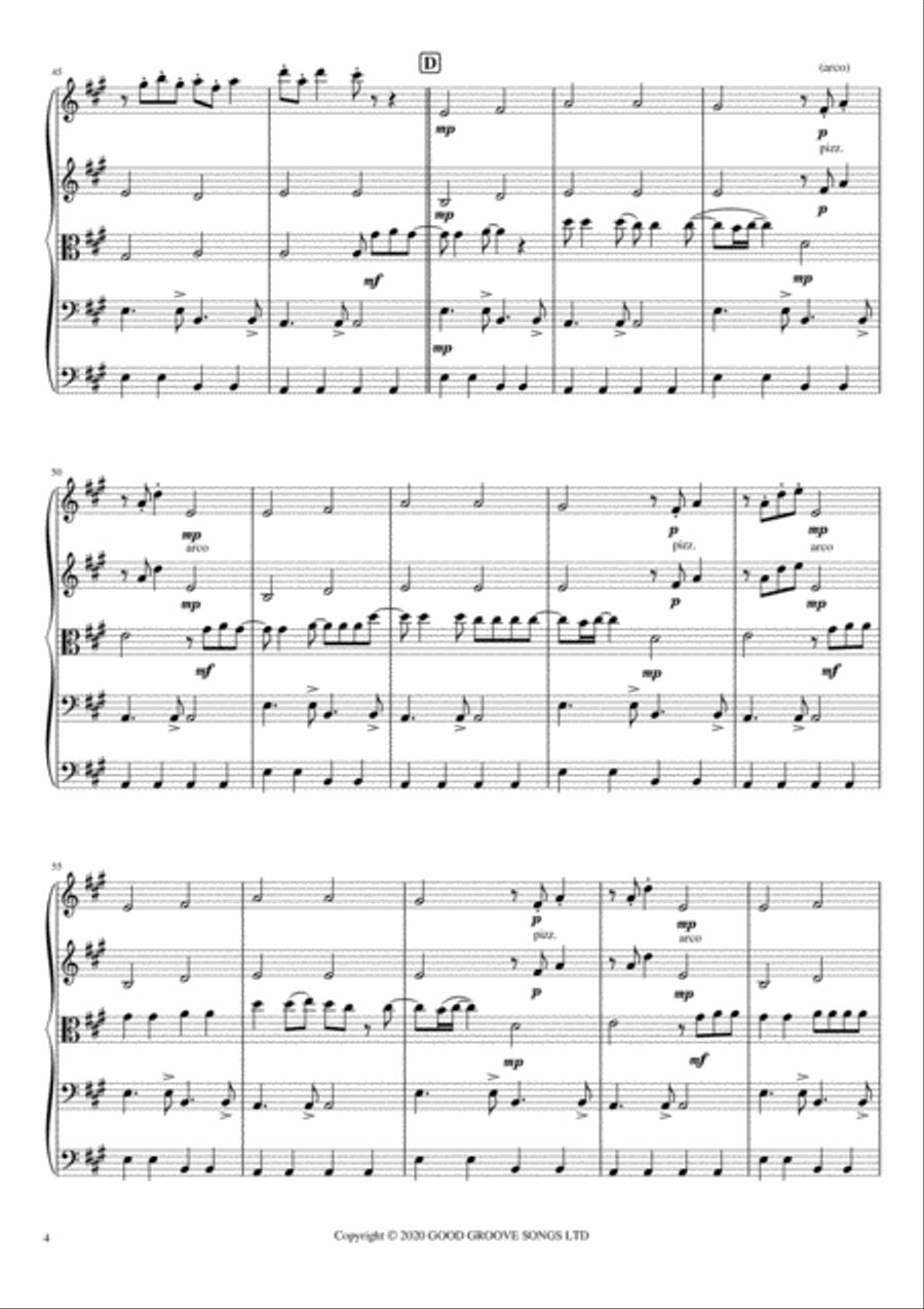 Bittersweet Symphony Large Ensemble scores gallery preview page 5