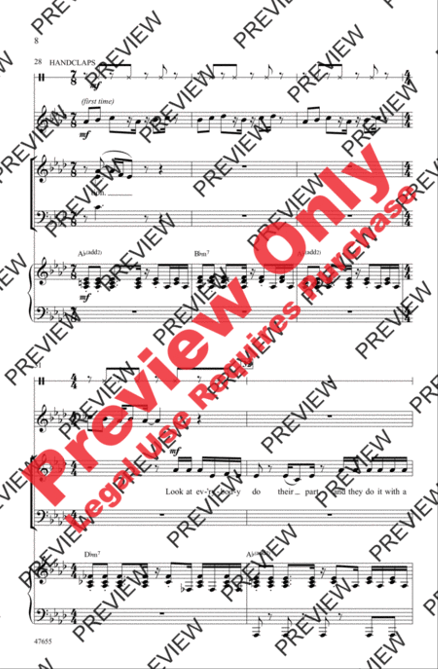 Perfection 3-Part scores gallery preview page 8