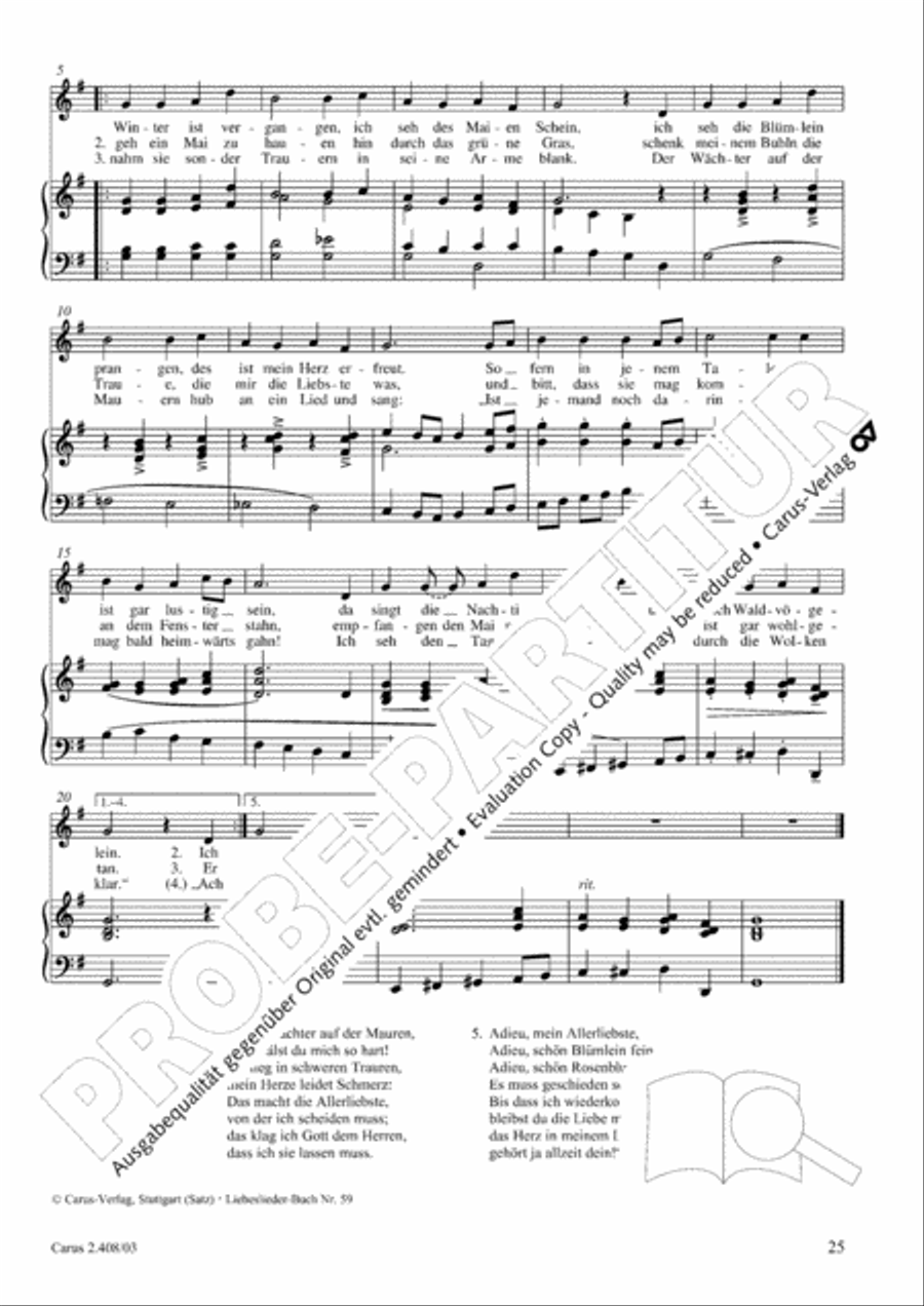 Love songs. Collection for voice & piano. 80 arrangements for weddings and celebrations Voice scores gallery preview page 19