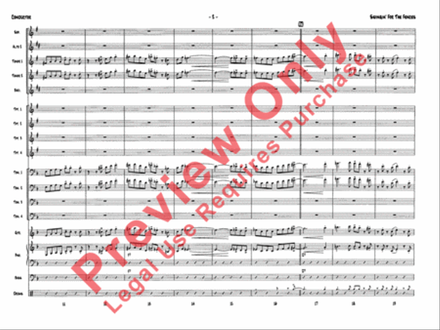 Swingin' for the Fences Jazz Ensemble scores gallery preview page 4